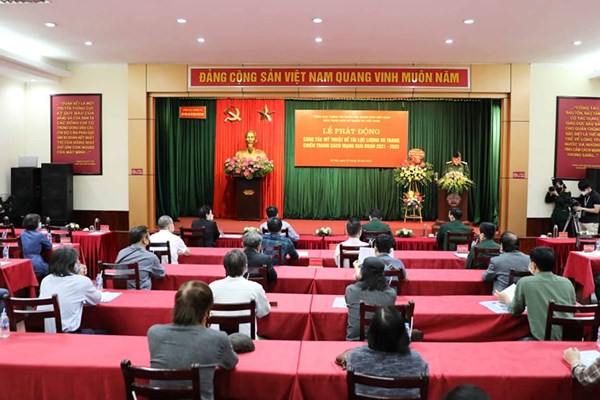Phát động sáng tác mỹ thuật về lực lượng vũ trang, chiến tranh cách mạng - Anh 1