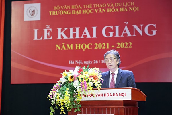 Lễ khai giảng đặc biệt của Trường Đại học Văn hóa Hà Nội - Anh 2