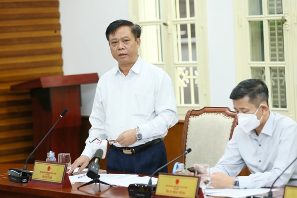 Bo VHTTDL hop bao thuong ky Quy III nam 2021: Tich cuc chuyen huong, phuc hoi - Anh 5