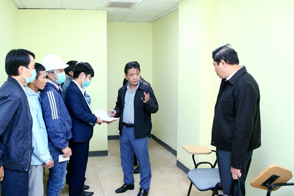 Kiểm tra sân Mỹ Đình chuẩn bị cho 2 trận đấu của đội tuyển Việt Nam - Anh 1