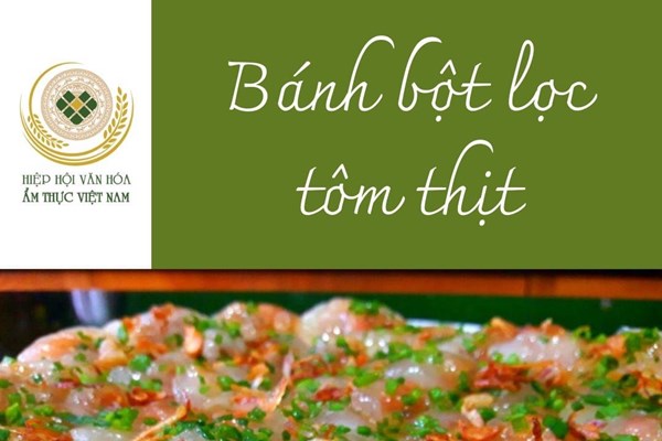 Cách làm Bánh bột lọc tôm thịt - Anh 1