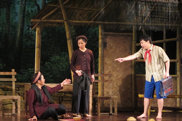Sân khấu Thủ đô hướng đề tài về công cuộc đổi mới của Hà Nội - Anh 1