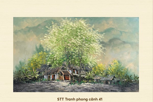 Vẻ đẹp bình dị trong những bức tranh về “Cuộc sống quanh ta