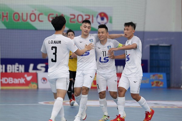 Lượt về Giải Futsal VĐQG 2021: Các đội mạnh đều giành chiến thắng - Anh 1