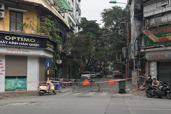 Hà Nội: 4 quận, huyện có dịch ở cấp độ 1 - Anh 1