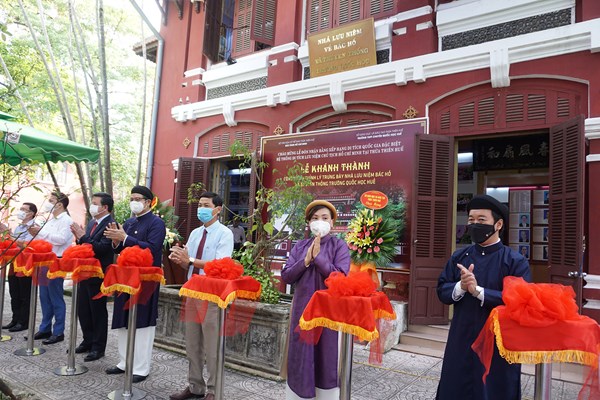 Khánh thành công trình chỉnh lý trưng bày Nhà lưu niệm Bác Hồ và truyền thống Trường Quốc Học Huế - Anh 1