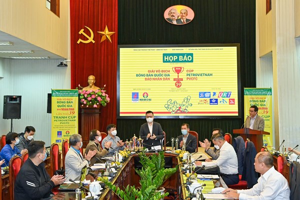 Tổ chức Giải bóng bàn vô địch quốc gia Báo Nhân dân theo phương án khép kín - Anh 2