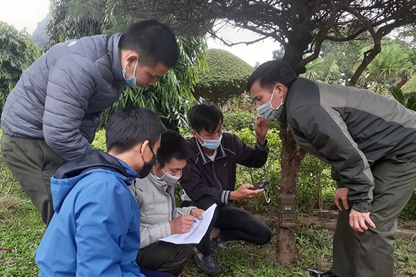 Tập huấn điều tra đa dạng sinh học bằng bẫy ảnh tại VQG Phong Nha - Kẻ Bàng - Anh 2