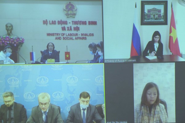 Tăng cường hợp tác Việt Nam - Liên bang Nga về lao động - Anh 1