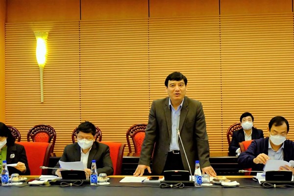 Chuẩn bị cho Hội thảo “Du lịch Việt Nam - Phục hồi và phát triển trong bối cảnh mới” - Anh 1