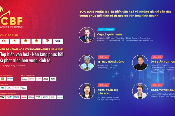 Diễn đàn quốc gia đầu tiên về văn hóa doanh nghiệp: “Vắc xin” trước đại dịch Covid-19 - Anh 2