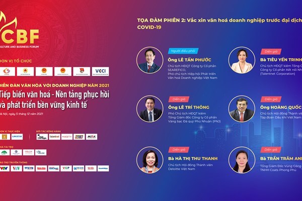 Diễn đàn quốc gia đầu tiên về văn hóa doanh nghiệp: “Vắc xin” trước đại dịch Covid-19 - Anh 3
