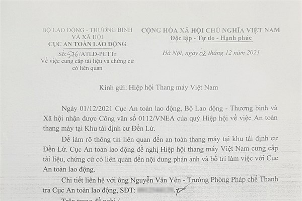 An toàn thang máy chung cư: Người dân không còn đơn độc! - Anh 2