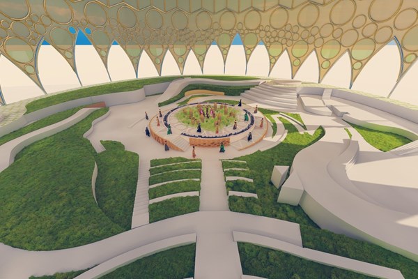 Tự hào văn hóa nguồn cội trong chương trình nghệ thuật Ngày Quốc gia Việt Nam tại EXPO Dubai - Anh 1