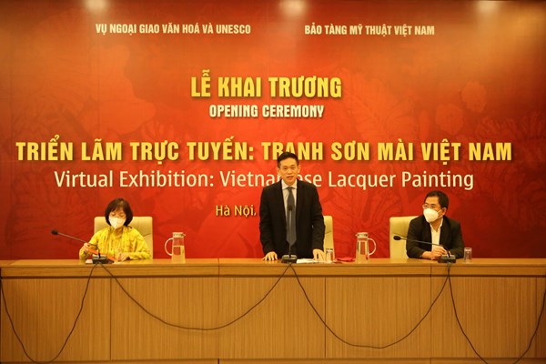 Khai mạc triển lãm trực tuyến 