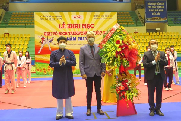 Khai mạc giải vô địch Taekwondo quốc gia năm 2021 - Anh 1