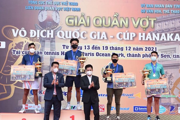 Bế mạc Giải quần vợt VĐQG 2021 - Anh 1