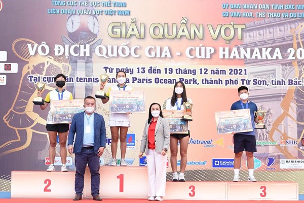 Bế mạc Giải quần vợt VĐQG 2021 - Anh 2
