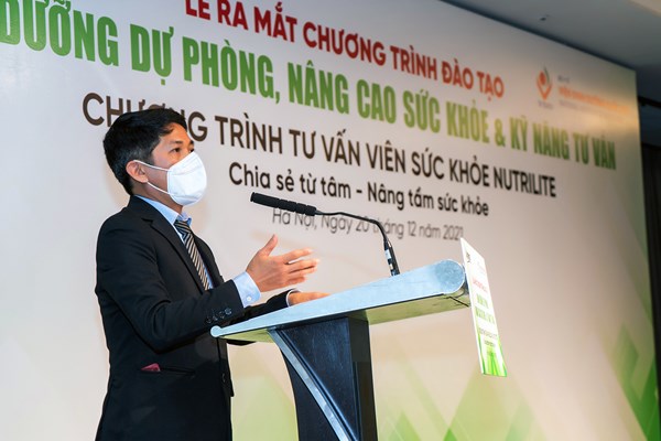 Chương trình đào tạo “Dinh dưỡng dự phòng, nâng cao sức khỏe và kỹ năng tư vấn” - Anh 1