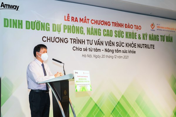 Chương trình đào tạo “Dinh dưỡng dự phòng, nâng cao sức khỏe và kỹ năng tư vấn” - Anh 3