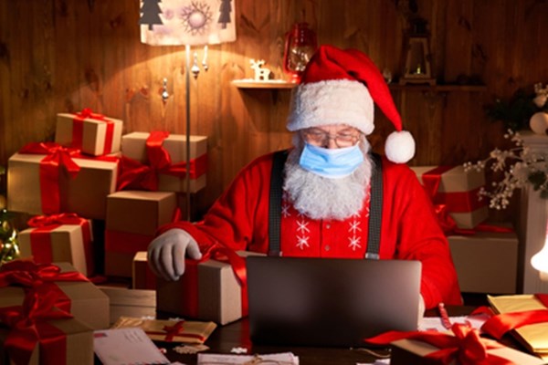 Từ Hí họa ông già Noel đến trang trí vui chơi Giáng Sinh trong dịch Covid ở Pháp - Anh 2