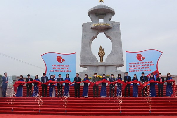 Khánh thành Khu tưởng niệm TNXP C283 - Anh 1