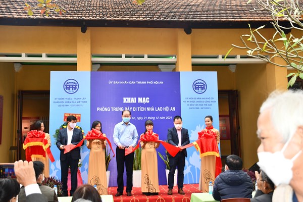 Phòng trưng bày di tích Nhà lao Hội An- “Địa chỉ đỏ” thu hút du khách - Anh 1
