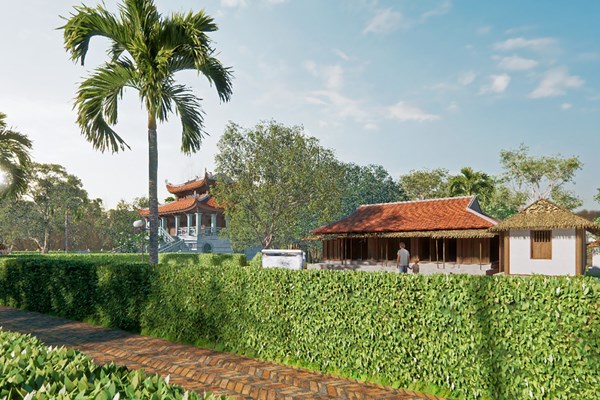 Tôn tạo ngôi nhà nặng nghĩa ân tình của Đại tướng bên bờ Kiến Giang - Anh 1