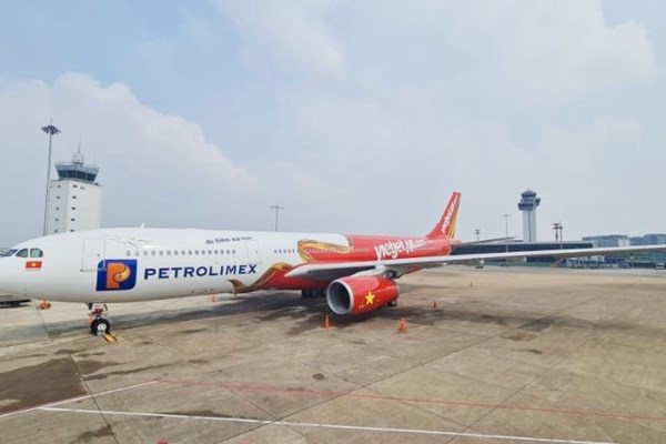 Vietjet đón tàu bay thân rộng A330 đầu tiên, chúc mừng mùa Giáng sinh 2021 - Anh 3