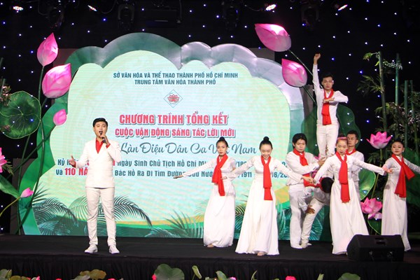 Hơn 50 tác giả tham gia sáng tác lời mới các làn điệu Dân ca Việt Nam - Anh 1