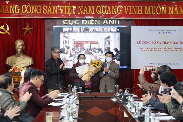 Trao giải Sáng tác kịch bản phim Tài liệu, phim Hoạt hình - Anh 2