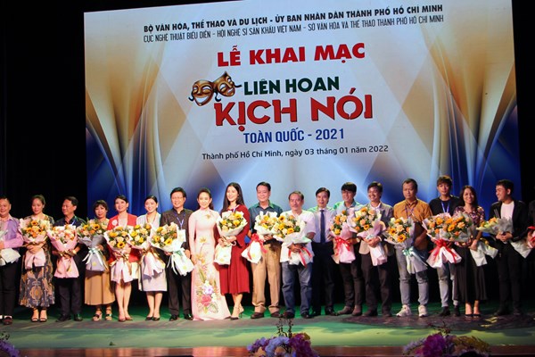 Khai mạc Liên hoan Kịch nói toàn quốc – 2021 tại TP.HCM - Anh 4