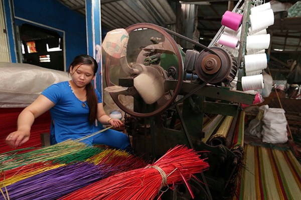Hàm Tân mùa dệt chiếu hoa - Anh 1