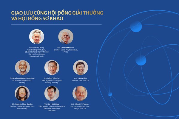 Tuần lễ trao giải VinFuture  – Nơi hội tụ đỉnh cao của Khoa học toàn cầu - Anh 1