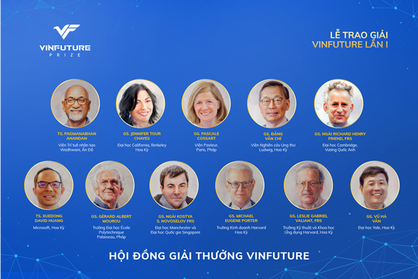 Nhiều nhà khoa học làm thay đổi thế giới sẽ tham gia Tuần lễ trao giải VinFuture - Anh 2