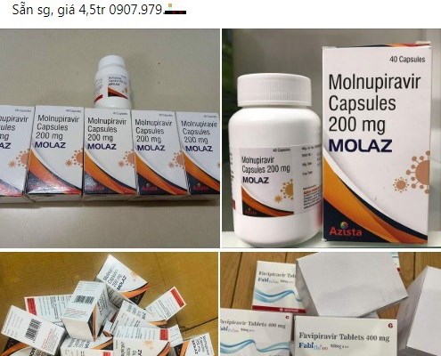 Cảnh báo tự ý dùng thuốc điều trị Covid-19: Tiền mất, tật mang - Anh 1