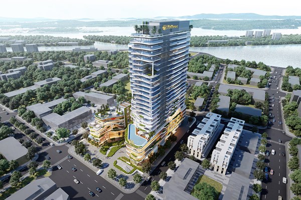 Du khách đến Đồng Tháp sẽ được nghỉ dưỡng tại khách sạn cao 25 tầng - Anh 2