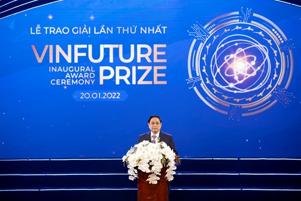 VinFuture công bố chủ nhân các giải thưởng phụng sự nhân loại năm 2021 - Anh 1