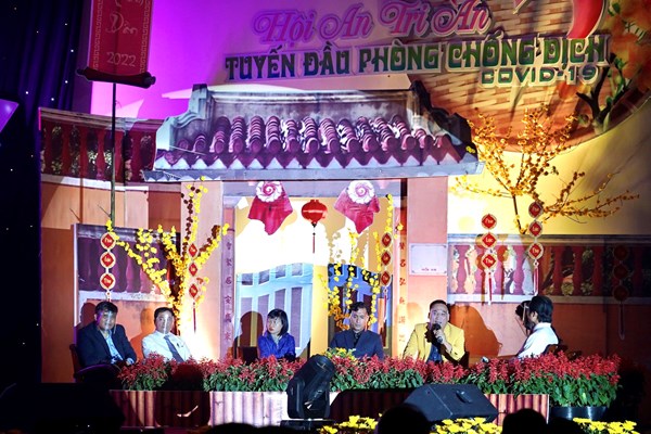 Hội An: Đầu Xuân tri ân, tôn vinh lực lượng tuyến đầu chống dịch - Anh 3