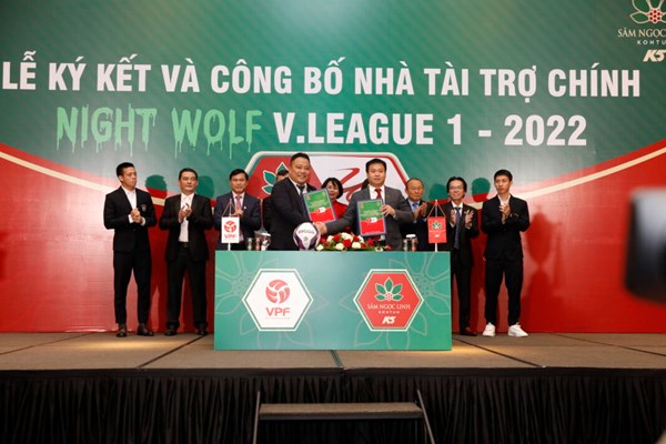 V.League có nhà tài trợ trong 3 năm liền - Anh 1