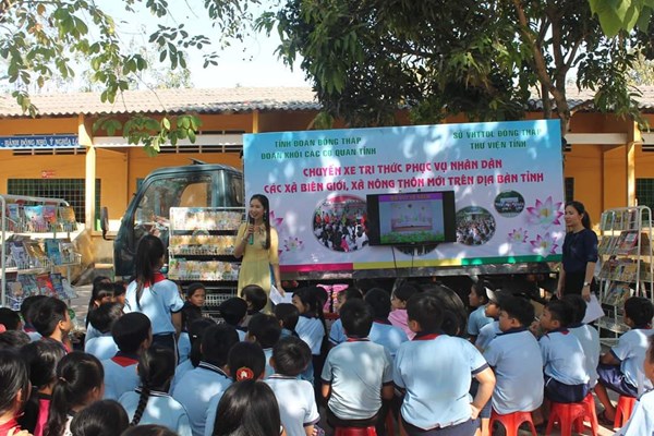 Thư viện thích ứng với “trạng thái bình thường mới” - Anh 1