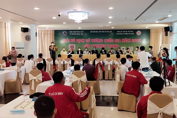Khởi tranh Giải cờ tướng toàn quốc 2022 - Anh 1