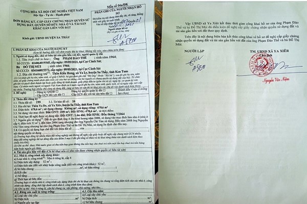 Về bài viết Dân bức xúc vì… đất khai hoang không được cấp sổ đỏ: “Huyện Sa Thầy chưa làm đúng quy định” - Anh 2