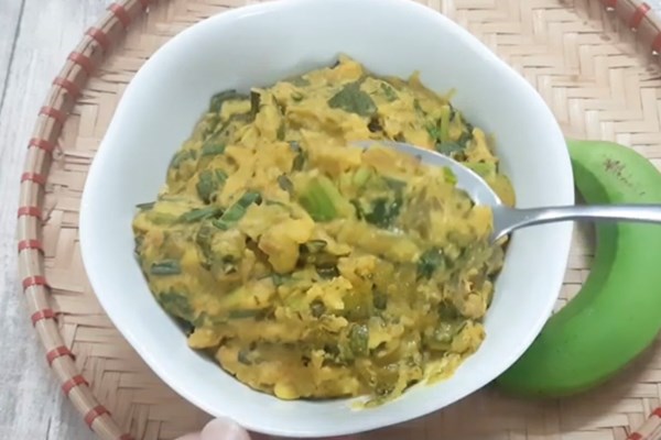 Cháo chuối đặc sản Phú Thọ - Anh 2