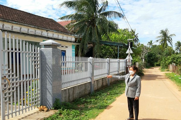 Lấy đất làm đường mà không đền bù cho dân - Anh 1