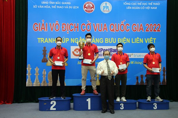 Kết thúc Giải cờ vua toàn quốc 2022 - Anh 1