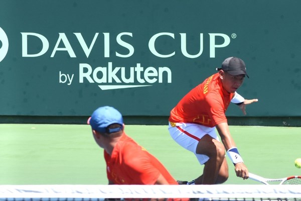 Quần vợt Việt Nam dừng bước tại vòng play-offs Davis Cup nhóm II - Anh 2
