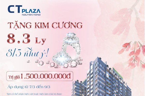 CT Land tạo cơn mưa quà tặng và gây bão khi tặng kim cương “khủng” - Anh 2
