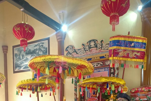 Lễ đón Bằng Di sản văn hóa phi vật thể quốc gia Lễ hội Bà Thu Bồn - Anh 1