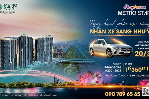 CT Land tặng xe sang Mercedes trong Ngày Quốc tế Hạnh phúc - Anh 1